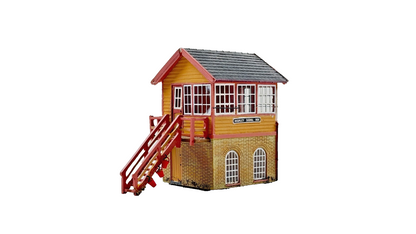 BACHMANN SCENECRAFT 00 GAUGE - 44-044 - HIGHLEY STATION SIGNAL BOX - UNBOXED