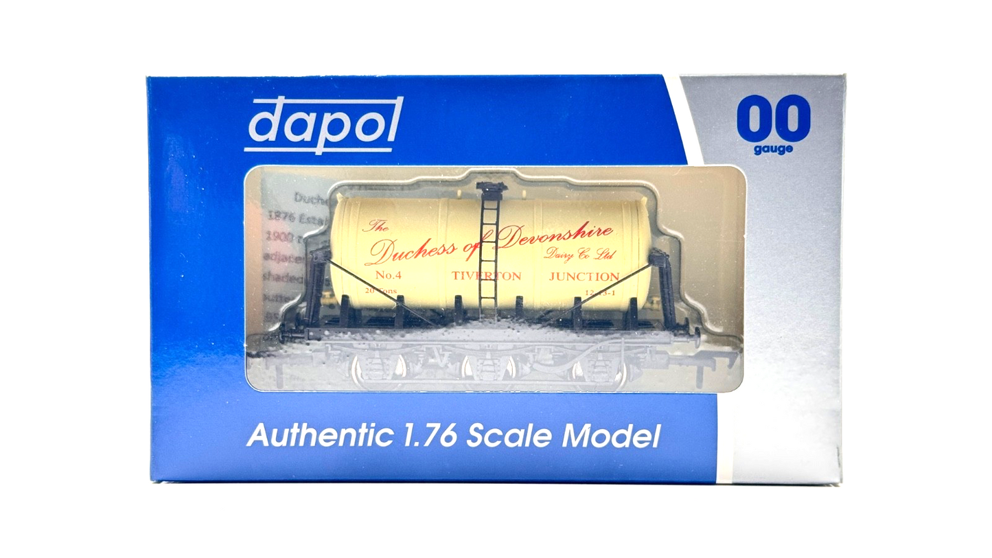 DAPOL 00 GAUGE - DUCHESS OF DEVONSHIRE TIVERTON TANKER NO.4 (LIMITED EDITION)