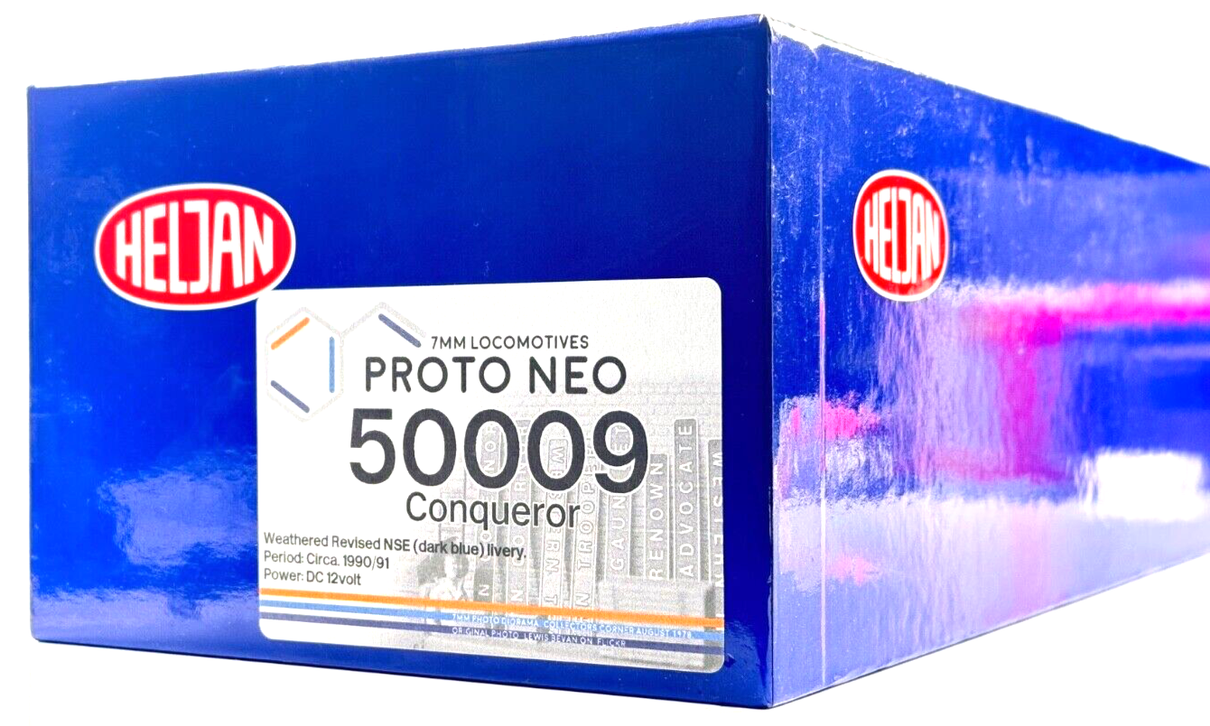 HELJAN O GAUGE - CLASS 50 DIESEL 50009 NETWORK SOUTHEAST CONQUEROR (PROTO NEO)