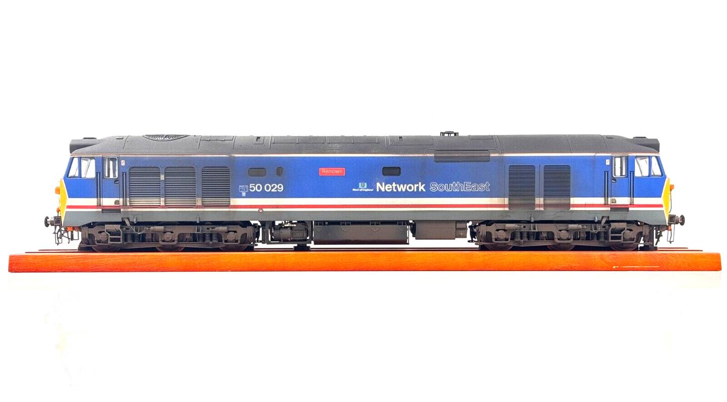 HELJAN O GAUGE - CLASS 50 DIESEL 50029 NETWORK SOUTHEAST NSE RENOWN (PROTO NEO)