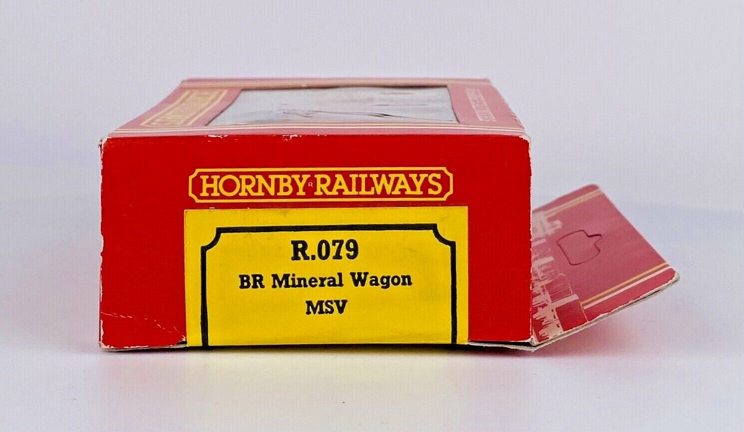HORNBY 00 GAUGE - R079 - BR BROWN MINERAL WAGON MSV B388469 - BOXED