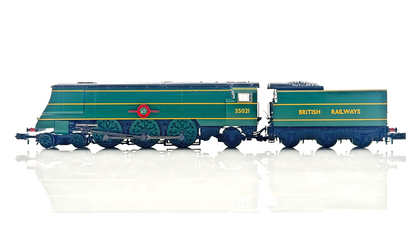 GRAHAM FARISH N GAUGE - 372-313 - MERCHANT NAVY 'NEW ZEALAND LINE' 35021 - BOXED