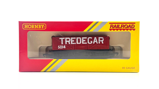 HORNBY 00 GAUGE - R6370 - LWB OPEN WAGON TREDEGAR NO.5014 - BOXED