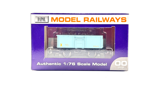 DAPOL 00 GAUGE - BR WORKSHOPS WOLVERTON 10T WAGON NO.024185 (LIMITED EDITION)