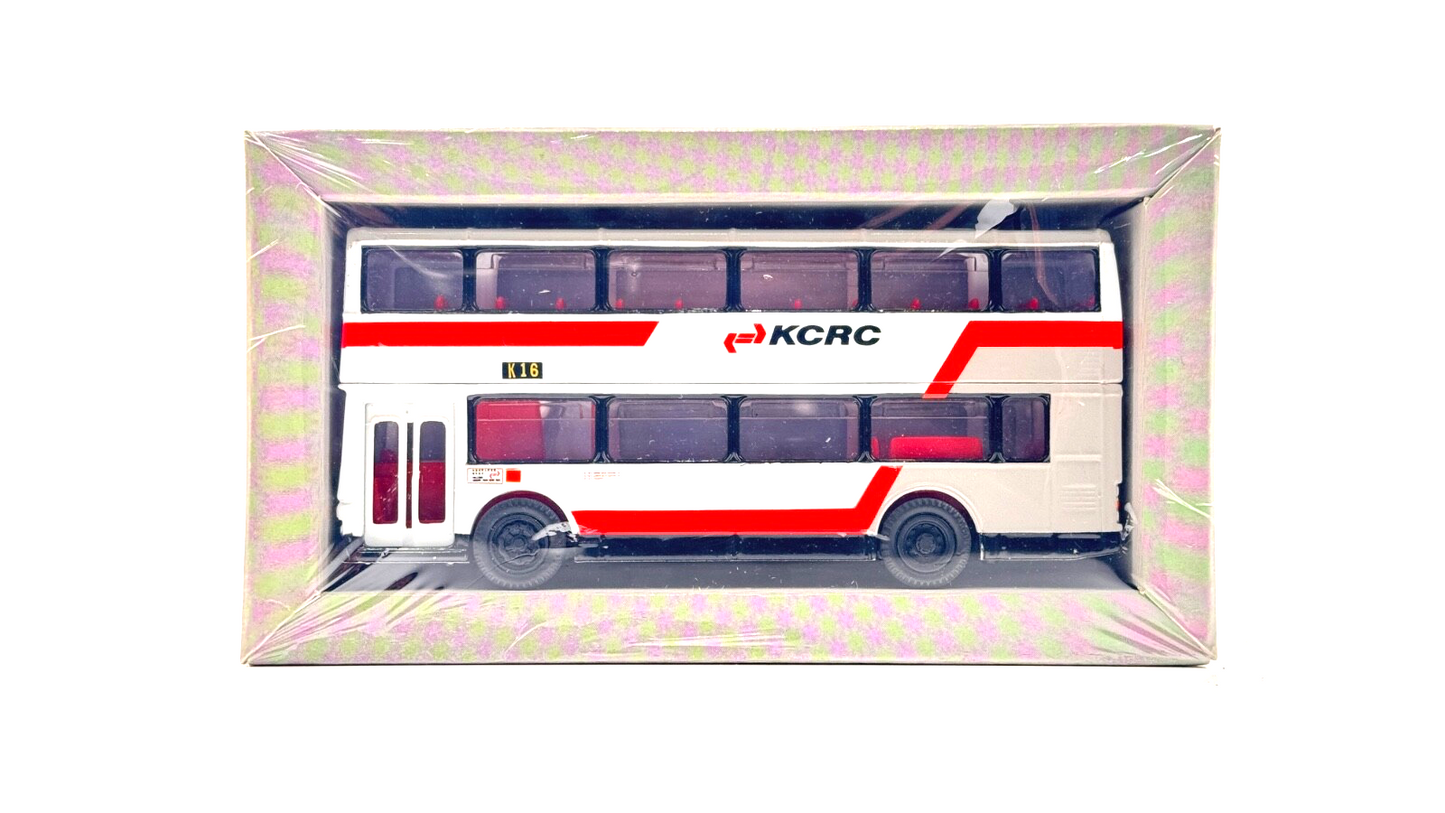 CORGI 1/64 SCALE - 91710 - KCRC KOWLOON CANTON DOUBLE DECK BUS - BOXED