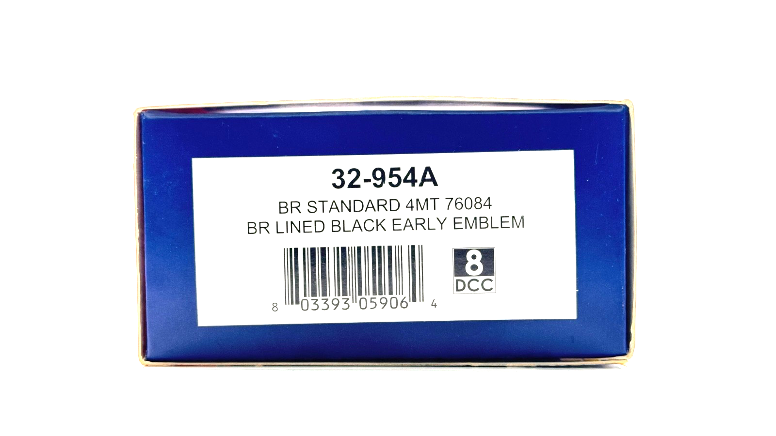 BACHMANN 00 GAUGE - 32-954A - BR STANDARD 4MT 76084 BR LINED BLACK - BOXED