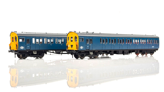 REPLICA RAILWAYS 00 GAUGE - BR BLUE 2-EPB 2 CAR DUMMY UNIT TWIN SET - FANTASTIC