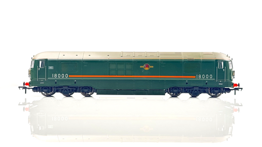 HELJAN/RAILS 00 GAUGE - 1802 - BR LATE CREST GREEN 18000 LIMITED EXCLUSIVE MODEL