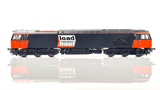 HORNBY 00 GAUGE - R2489 - CLASS 60 DIESEL 60008 LOADHAUL 'GYPSUM QUEEN II' BOXED