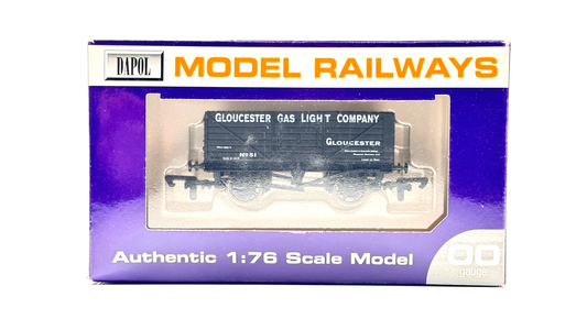 DAPOL 00 GAUGE - GLOUCESTER GAS LIGHT COMPANY WAGON NO.51 (LIMITED EDITION)
