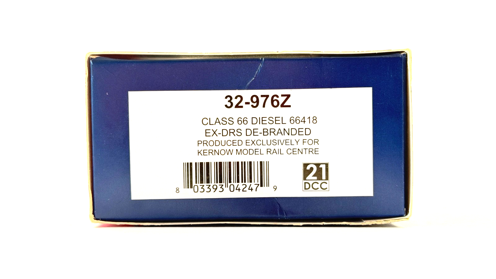 BACHMANN 00 GAUGE - 32-976Z - CLASS 66 DIESEL 66418 EX-DRS DE-BRANDED KERNOW