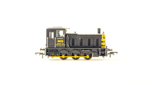 BACHMANN 00 GAUGE - 31-367 - CLASS 03 DIESEL NCB BLACK BARNSLEY ROCKINGHAM UB
