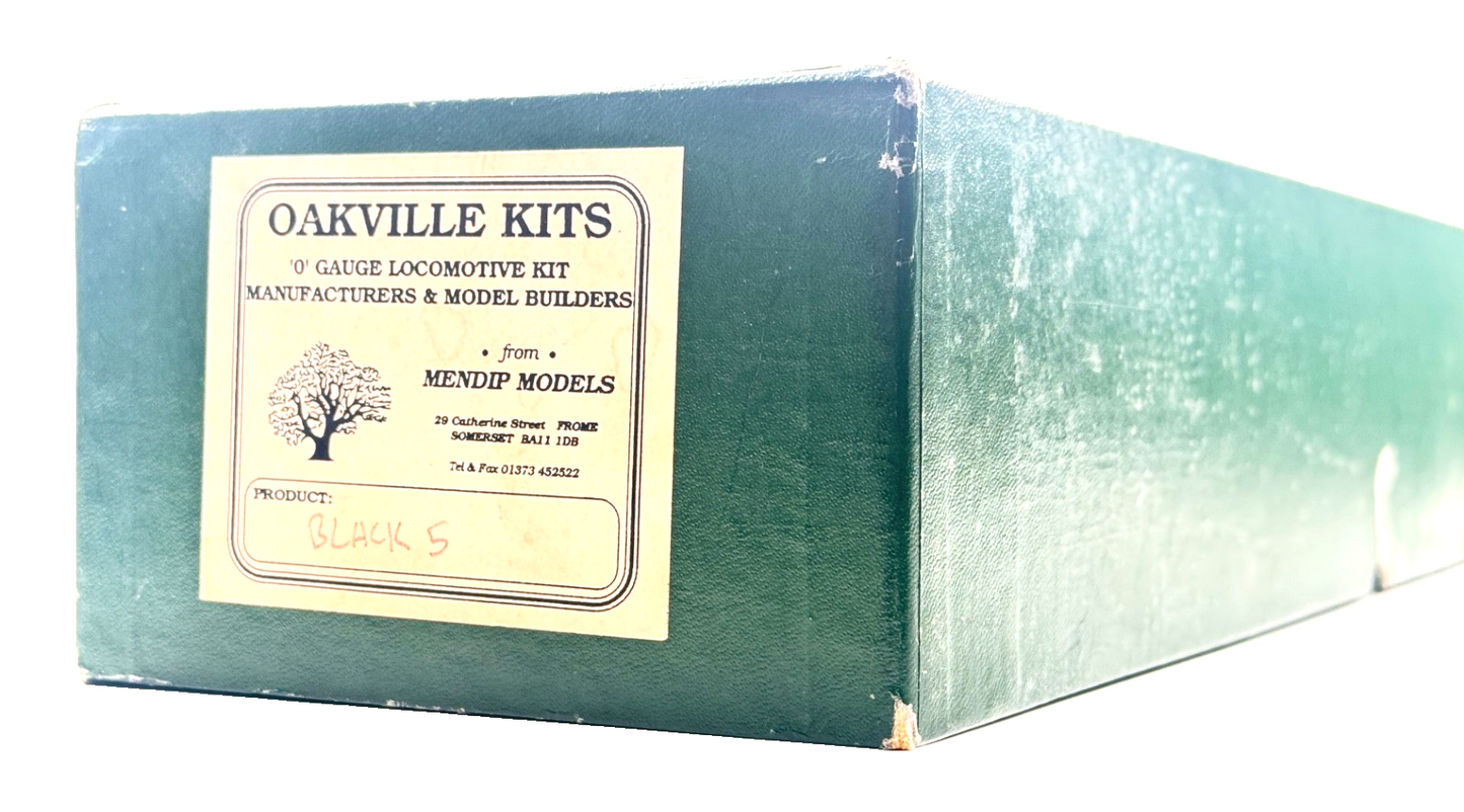 OAKVILLE O GAUGE MENDIP MODELS - LMS BLACK 4-6-0 BLACK 5 LOCOMOTIVE (PROJECT)