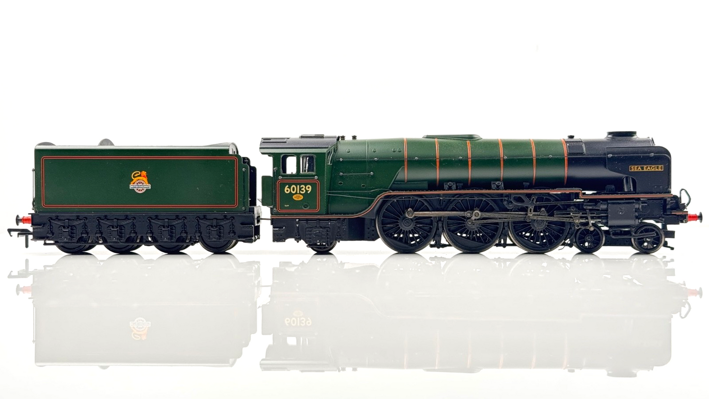BACHMANN 00 GAUGE - 32-551 - CLASS A1 60139 SEA EAGLE BR GREEN EARLY EMBLEM