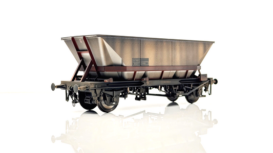 DAPOL O GAUGE - 7F-048-005 - MGR HAA COAL WAGON (BROWN) 354317 CUSTOM WEATHERED