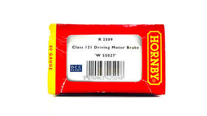 HORNBY 00 GAUGE - R2509 - CLASS 121 DRIVING MOTOR BRAKE W55027 BR GREEN BOXED