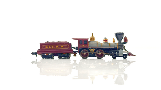 BACHMANN N GAUGE - 11751 - 4-4-0 AMERICAN BALTIMORE & OHIO LOCO - BOXED NQP