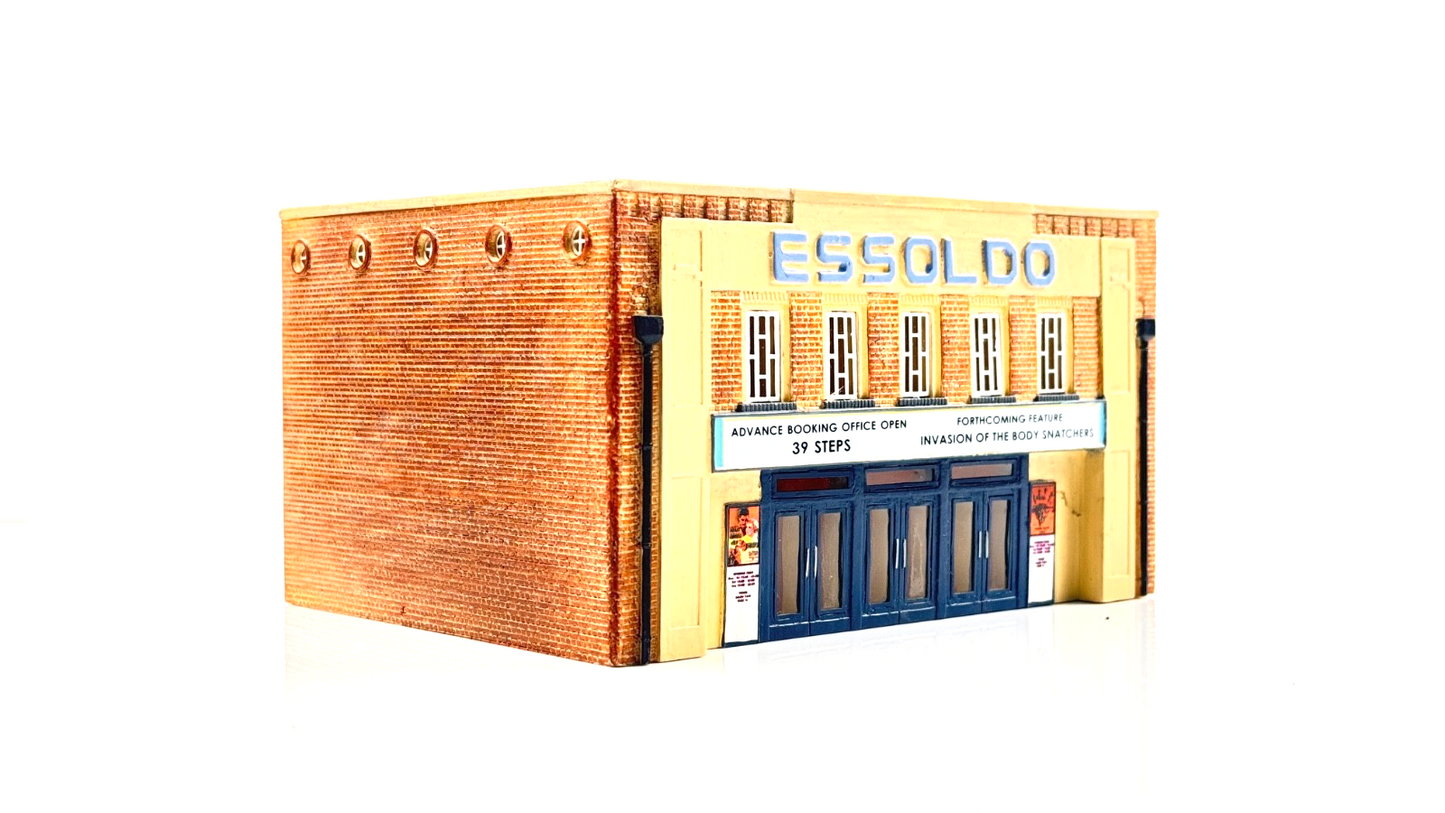 HORNBY 00 GAUGE SKALEDALE - R8971 - ESSOLDO CINEMA - UNBOXED