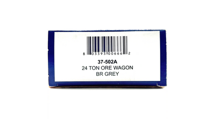 BACHMANN 00 GAUGE - 37-502A - 24 TON ORE WAGON BR GREY - BOXED