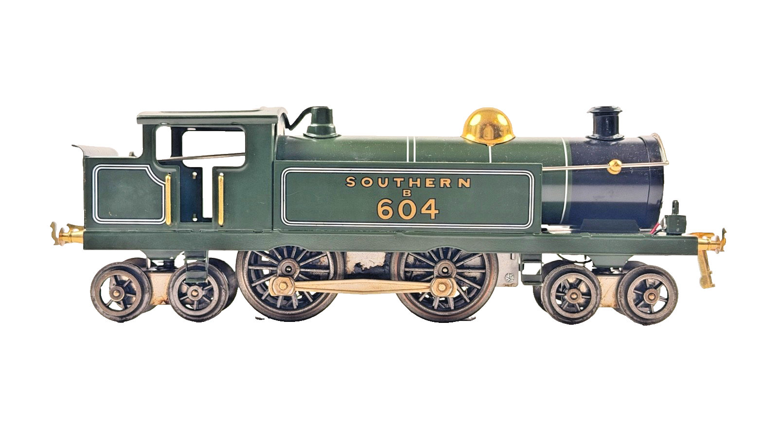 ACE TRAINS O GAUGE - ESG/1 SOUTHERN SR GREEN 4-4-4 ELECTRIC TANK ENGINE 604