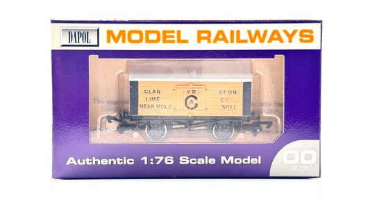 DAPOL 00 GAUGE - GLAN YR AFON LIME NEAR MOLD WAGON NO.11 (LIMITED EDITION)