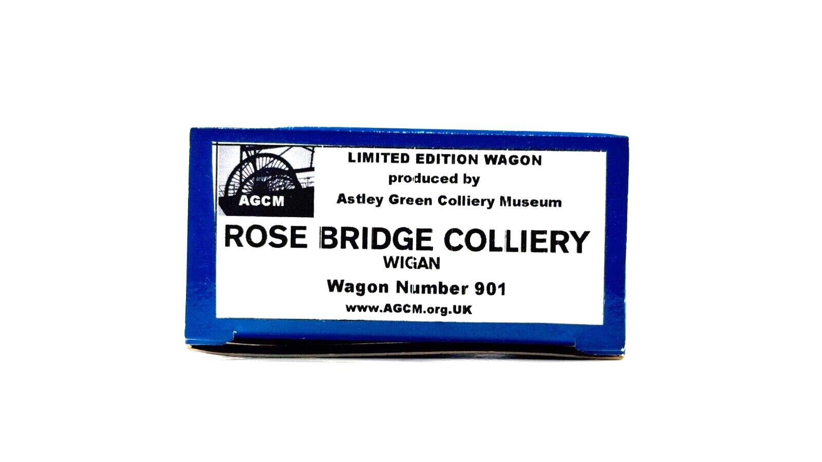 DAPOL 00 GAUGE - ROSE BRIDGE COLLIERY WIGAN WAGON NO.901 (LIMITED EDITION)