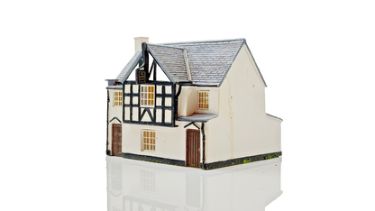 HORNBY SKALEDALE 00 GAUGE - R8620 - SMALL PUB GOLDEN FLEECE - UNBOXED