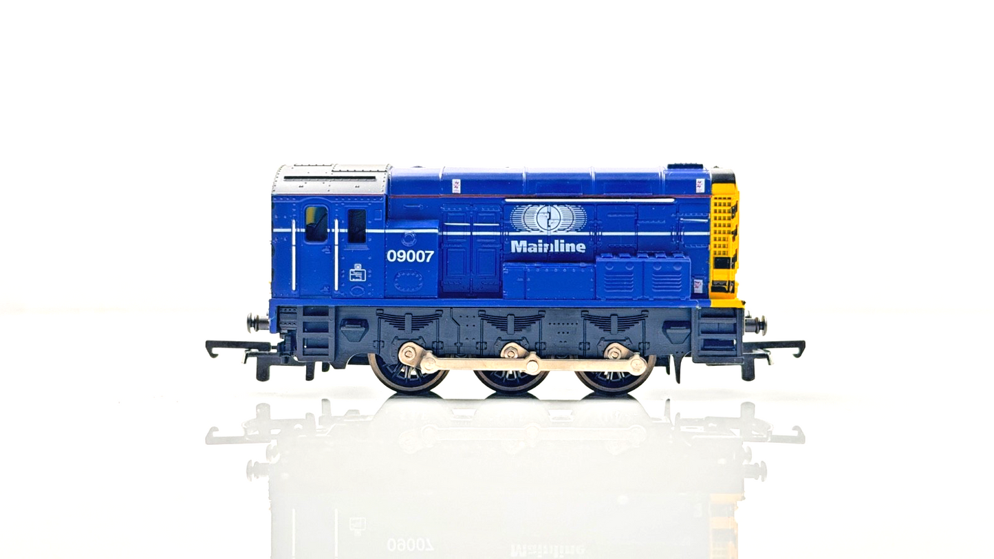 LIMA 00 GAUGE - 204701 - CLASS 09 DIESEL SHUNTER 09007 MAINLINE BLUE - BOXED