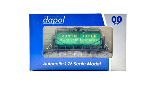 DAPOL 00 GAUGE - TAUNTON CIDER SIX WHEEL TANKER NO.24 (LIMITED EDITION)