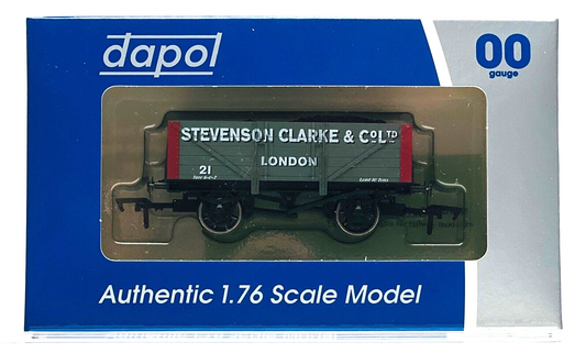 DAPOL 00 GAUGE - STEVENSON CLARKE LONDON PLANK WAGON 21 (SIMPLY SOUTHERN)