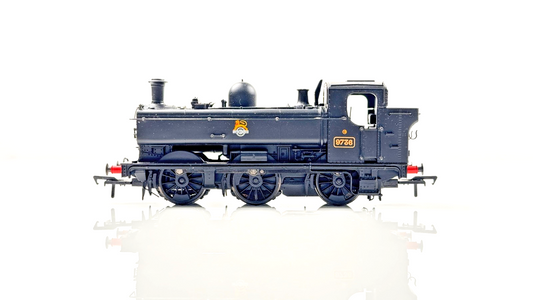 BACHMANN 00 GAUGE - 32-205 - 8750 PANNIER TANK 9736 BR BLACK EARLY EMBLEM BOXED