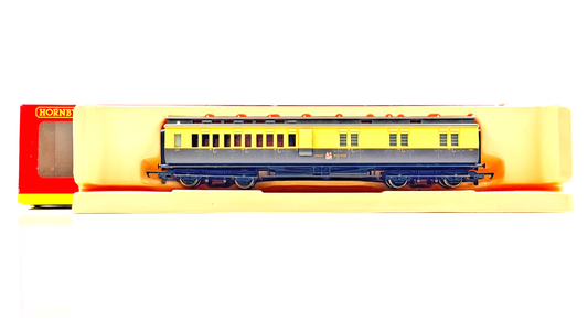 HORNBY 00 GAUGE - R4223A - GWR GREAT WESTERN CLERESTORY BRAKE COACH 3380