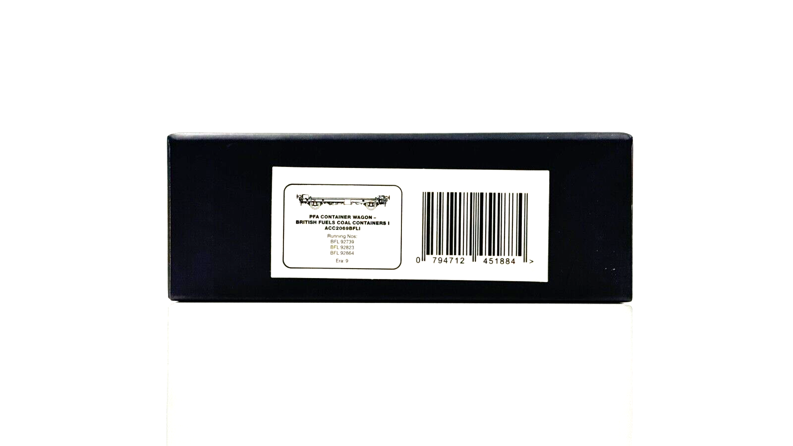 ACCURASCALE 00 GAUGE - ACC2069 - PFA CONTAINER TRIPLE BRITISH FUELS RED - BOXED