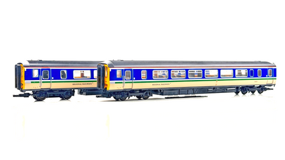 LIMA 00 GAUGE - 204895 - CLASS 156 DMU 2 CAR REGIONAL RAILWAYS LIVERY - BOXED