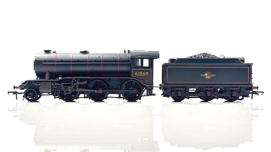 BACHMANN 00 GAUGE - 32-280 - CLASS K3 61869 BR BLACK LATE CREST WEATHERED BOXED