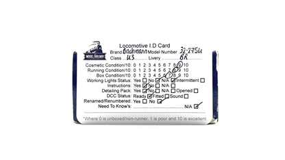 BACHMANN 00 GAUGE - 32-275K - CLASS K3 61811 BR LINED BLACK WEATHERED CLUB LOCO